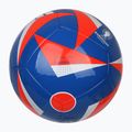 Piłka do piłki nożnej adidas Fussballliebe Club EURO 2024 glow blue/solar red/white rozmiar 4 4