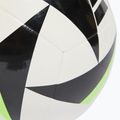 Piłka do piłki nożnej adidas Fussballliebe Club EURO 2024 white/black/solar green rozmiar 4 4