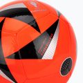 Piłka do piłki nożnej adidas Fussballliebe EURO 2024 solar red/black/silver metallic rozmiar 4 3
