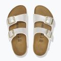 Klapki dziecięce BIRKENSTOCK Arizona Birko-Flor Narrow electric metallic pearl 4