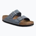 Klapki BIRKENSTOCK Arizona Soft Footbed Oiled Leather Narrow elemental blue