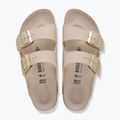 Klapki damskie BIRKENSTOCK Arizona Birko-Flor triples sandcastle/oyster 3