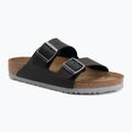 Klapki BIRKENSTOCK Arizona Birko-Flor black/light gray