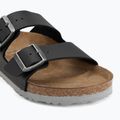 Klapki BIRKENSTOCK Arizona Birko-Flor black/light gray 7