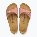 Klapki damskie BIRKENSTOCK Madrid Birkibuc Narrow pink clay 4
