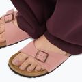 Klapki damskie BIRKENSTOCK Madrid Birkibuc Narrow pink clay 8