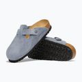 Klapki BIRKENSTOCK Boston Suede Leather stone blue 5