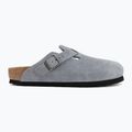 Klapki BIRKENSTOCK Boston Suede Leather stone blue 2
