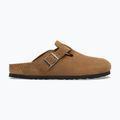 Klapki BIRKENSTOCK Boston Suede Leather dark tea 2