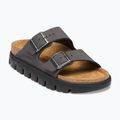 Klapki BIRKENSTOCK Arizona Chunky Birkibuc velvet gray
