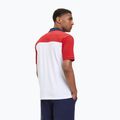 Koszulka polo męska FILA Lianshan Blocked bright white-true red 3