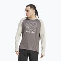 Longsleeve rowerowy męski adidas FIVE TEN Long Sleeve Jersey charcoal/putty grey 3