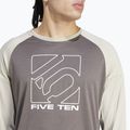 Longsleeve rowerowy męski adidas FIVE TEN Long Sleeve Jersey charcoal/putty grey 5