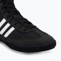 Buty zapaśnicze męskie adidas Combat Speed 4 core black/footwear white 7