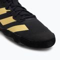 Buty zapaśnicze adidas Adizero core black/gold metallic 7