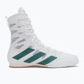 Buty bokserskie adidas Box Hog 4 cloud white/collegiate green/core black 2