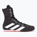 Buty bokserskie adidas Box Hog 4 core black/cloud white/pure ruby 2