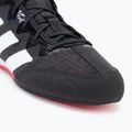 Buty bokserskie adidas Box Hog 4 core black/cloud white/pure ruby 7