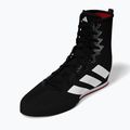 Buty bokserskie adidas Box Hog 4 core black/cloud white/pure ruby 2