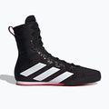 Buty bokserskie adidas Box Hog 4 core black/cloud white/pure ruby 3