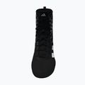 Buty bokserskie adidas Box Hog 4 core black/cloud white/pure ruby 5