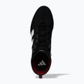 Buty bokserskie adidas Box Hog 4 core black/cloud white/pure ruby 7