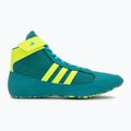 Buty bokserskie adidas HVC purple team/lucid lemon/signal cyan 2
