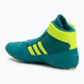 Buty bokserskie adidas HVC purple team/lucid lemon/signal cyan 3
