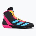 Buty bokserskie adidas Adizero black/signal cyan/shock pink 2