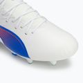 Buty piłkarskie męskie PUMA King Match MxSG puma white/bluemazing/flat light grey/sunset glow 7