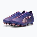 Buty piłkarskie PUMA Ultra 5 Ultimate FG lapis lazuli/puma white/sunset gloe 8