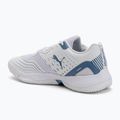 Buty do sportów halowych PUMA Solarflash III puma white/blue horizon 3
