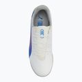 Buty piłkarskie dziecięce PUMA King Match TT Jr puma white/bluemazing/flat light grey/sunset glow 5