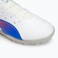 Buty piłkarskie dziecięce PUMA King Match TT Jr puma white/bluemazing/flat light grey/sunset glow 7