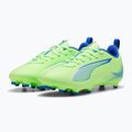 Buty piłkarskie dziecięce PUMA Ultra 5 Play FG/AG Jr fizzy apple/puma white 10