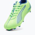 Buty piłkarskie dziecięce PUMA Ultra 5 Play FG/AG Jr fizzy apple/puma white 11