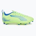 Buty piłkarskie dziecięce PUMA Ultra 5 Play FG/AG Jr fizzy apple/puma white 2