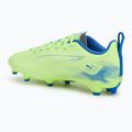 Buty piłkarskie dziecięce PUMA Ultra 5 Play FG/AG Jr fizzy apple/puma white 3