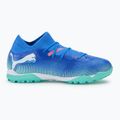Buty piłkarskie dziecięce PUMA Future 7 Match TT + Mid Jr bluemazing/puma white/electric peppermint 2