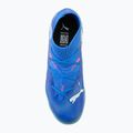 Buty piłkarskie dziecięce PUMA Future 7 Match TT + Mid Jr bluemazing/puma white/electric peppermint 5
