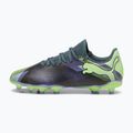 Buty piłkarskie dziecięce PUMA Future 7 Play FG/AG Jr grey skies/elektro purple 9