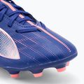 Buty piłkarskie dziecięce PUMA Ultra 5 Play FG/AG Jr lapis lazuli/puma white/sunset glow 7