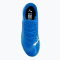 Buty piłkarskie dziecięce PUMA Future 7 Play It hyperlink blue/mint/puma white 5