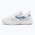 Buty do sportów halowych dziecięce PUMA Varion II V Jr puma white/blue horizon 9