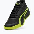 Buty do koszykówki męskie PUMA Court Pro puma black/electric lime 4