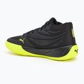 Buty do koszykówki męskie PUMA Court Pro puma black/electric lime 3