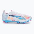 Buty piłkarskie PUMA Ultra 5 Match Vol. Up FG/AG puma white/luminous blue 2