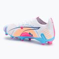 Buty piłkarskie PUMA Ultra 5 Match Vol. Up FG/AG puma white/luminous blue 3