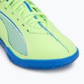 Buty piłkarskie dziecięce PUMA Ultra 5 Play IT Jr fizzy apple/puma white 7