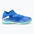 Buty piłkarskie dziecięce PUMA Future 7 Match It + Mid Jr bluemazing/puma white/electric peppermint 2